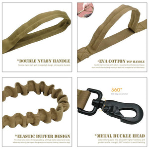 ELITE K9™ Tactical Dog Bungee Leash