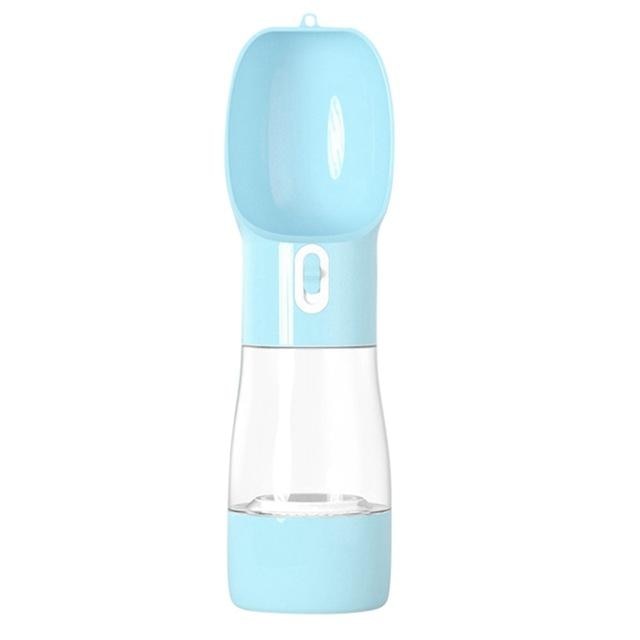 Dog Travel Bottle with Separate Food Compartment